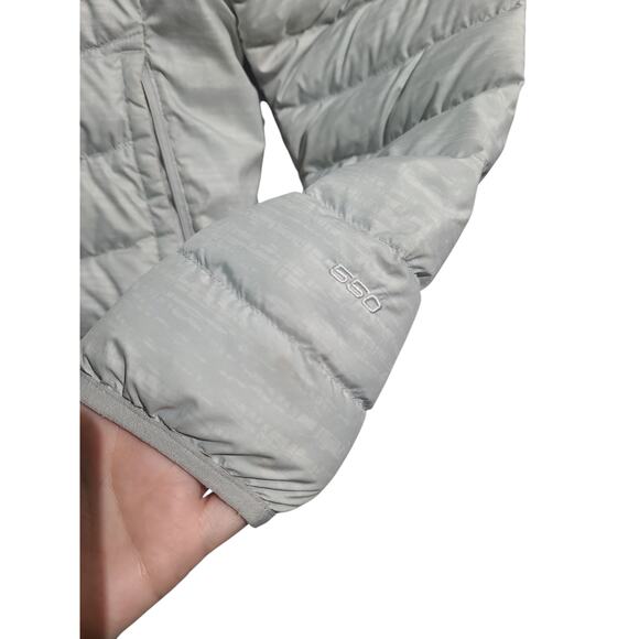 The North Face Flare 550 Down Jacket Medium Gray GUC - Picture 4 of 8